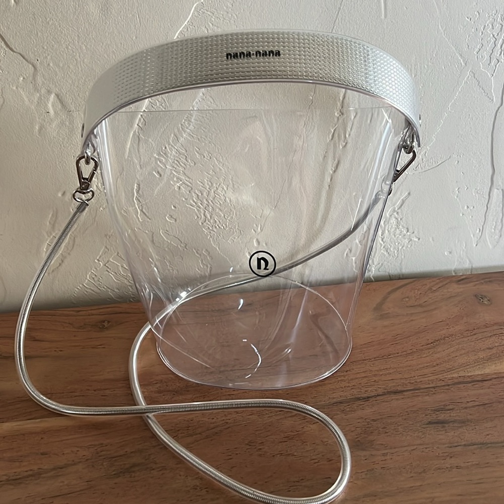 Nana Nana Clear Bucket Tote/Crossbody